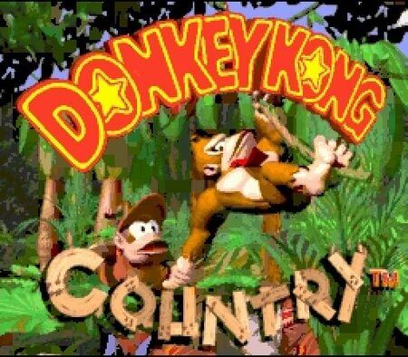 Donkey Kong Country - Title Screen